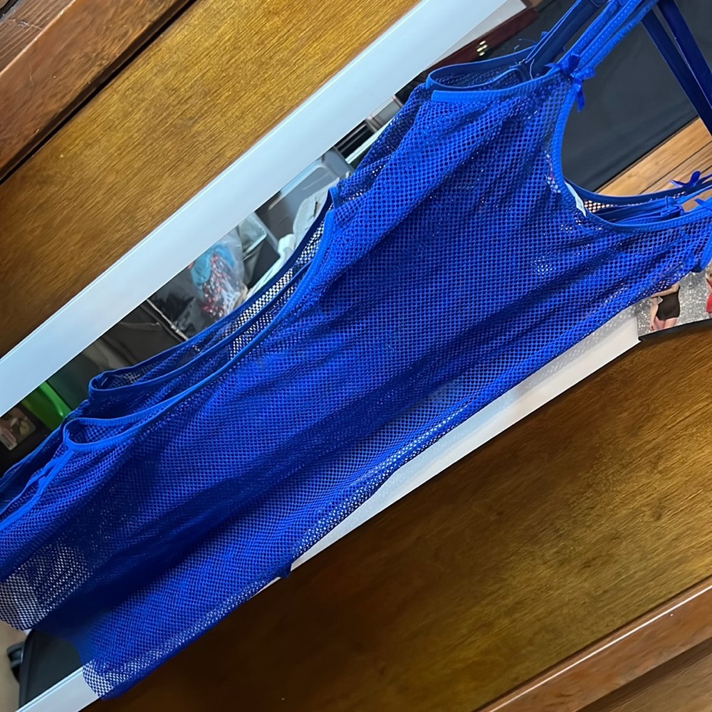 Just Sexy 3X mesh lingerie NWT